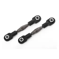 Camber links, steel, front (32mm) (2), #TRX8346