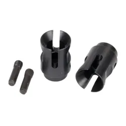 Drive cups, inner (2) (steel constant-velocity driveshafts)/ screw pins (2)