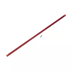 Driveshaft, center, aluminum / pin, red