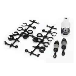 Ultra Shocks (grey) (short) (includes spring pre-load spacer, TRX8360