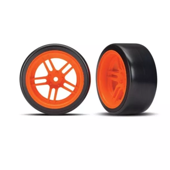 TIRES AND WHEELS, ASSEMBLED, GLUED (SPLIT-SPOKE OR, #TRX8377A