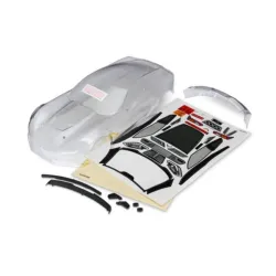 Body, Chevrolet Corvette Z06 (clear, requires painting)/ decal sheet (includes s