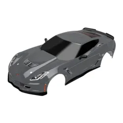 Body, Chevrolet Corvette Z06, graphite (painted, decals applied)