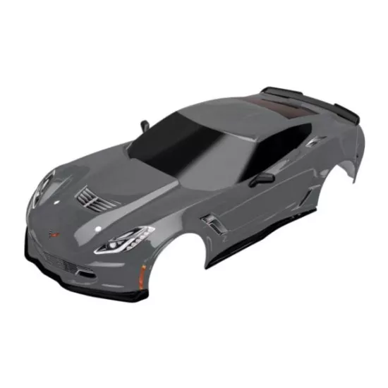 Body, Chevrolet Corvette Z06, graphite (painted, decals applied)