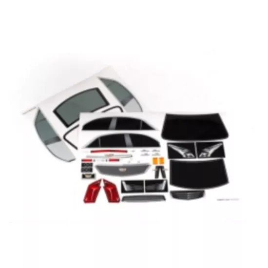 Decal sheet, Cadillac CTS-V, TRX8393