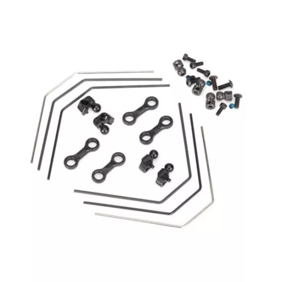 Sway bar kit, 4-Tec 2.0 (front and rear) (includes front and, #TRX8398