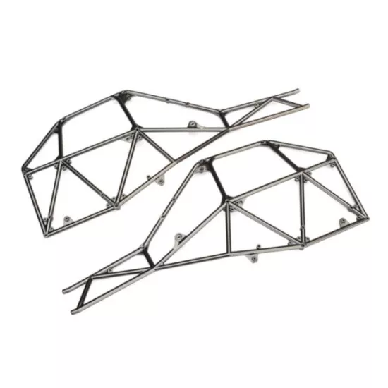 Tube chassis, side section (left & right) (satin black chrome-plated)