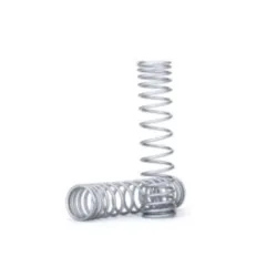 Spring, shock, rear (silver) (GTR) (progressive, 1.042 rate) (2)