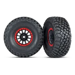Method Zwart met rood Racewielen met BFG Banden (2 stuks)