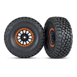 Method Black & Orange Race Wheels w/ BFG Tires (2)