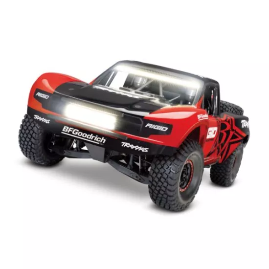 Traxxas Unlimited Desert Racer 4WD Rood met verlichting