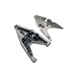 Suspension arm, lower left/ arm insert (satin black chrome-plated) (assembled wi
