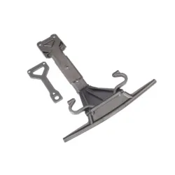 Skidplate, front (plastic)/ support plate (steel)