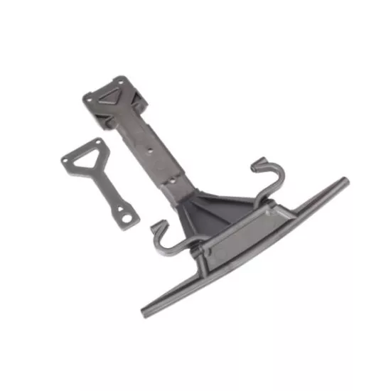 Skidplate, front (plastic)/ support plate (steel)
