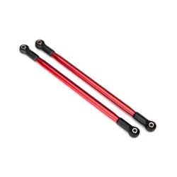Suspension link, rear (upper) (aluminum, red-anodized) (10x206mm, center to cent