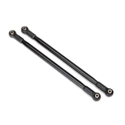Suspension link, rear (upper) (aluminum, black-anodized) (10x206mm, center to ce