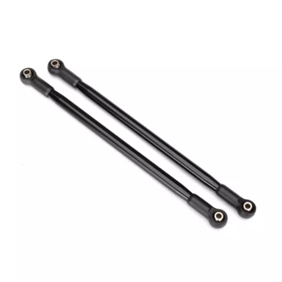 Suspension link, rear (upper) (aluminum, black-anodized) (10x206mm, center to ce