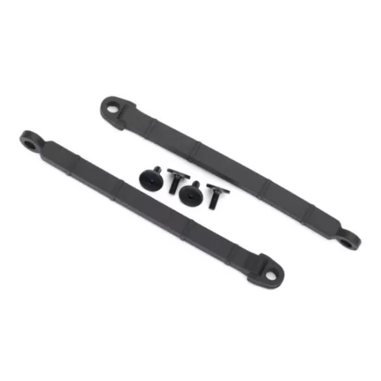 Limit strap, rear suspension (2)/ 3x8 flathead screw (4)