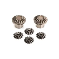 Gear set, rear differential (output gears (2)/ spider gears (4)) (#8581 required
