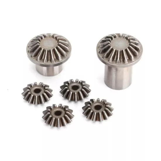 Gear set, center differential (output gears (2)/ spider gears (4))