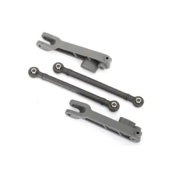 Linkage, sway bar, rear (2) (assembled with hollow balls)/ sway bar arm (left &
