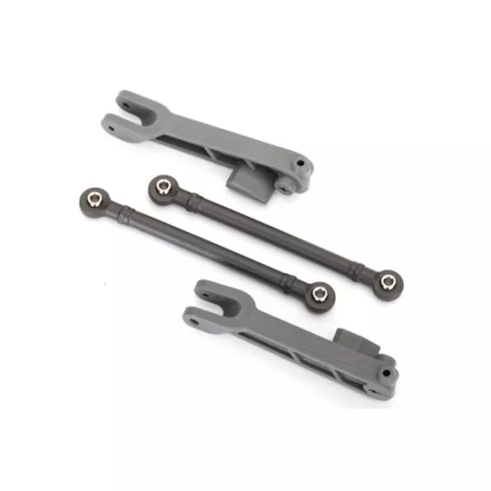 Linkage, sway bar, rear (2) (assembled with hollow balls)/ sway bar arm (left &