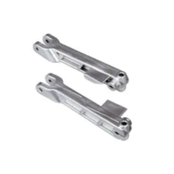 Sway bar arms, rear (satin-plated), TRX8597X
