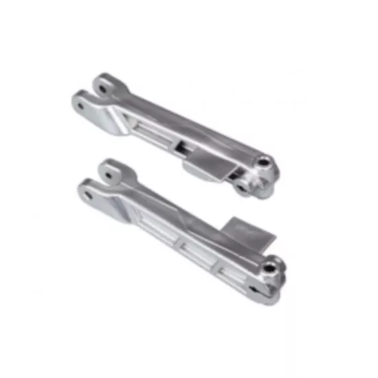 Sway bar arms, rear (satin-plated), TRX8597X