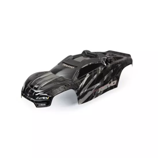 BODY, E-REVO, BLACK/ WINDOW, GRILLE, LIGHTS DECAL