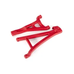 Suspension arms, red, front (left), heavy duty (upper (1)/ lower (1))