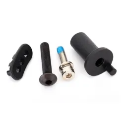 Motor mount hinge post/ 5x25mm BCS (1)/ 4x16mm CS with split and flat washer (1)
