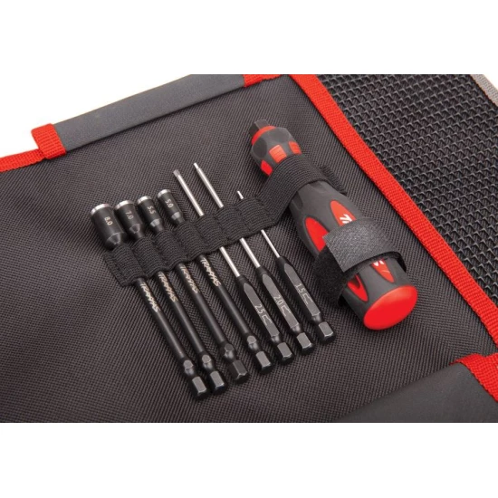 Traxxas Speed Bit Essentials Set, hex and nut driver, 7-piece, includes premium, TRX8712