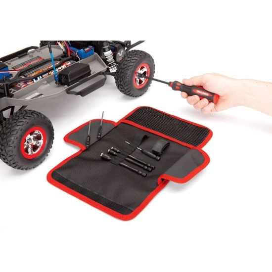 Traxxas Speed Bit Essentials Set, hex and nut driver, 7-piece, includes premium, TRX8712
