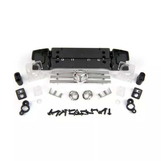 Grille, Mercedes G500/ grille mount/ grille insert/ headlight lens (2)/ headligh
