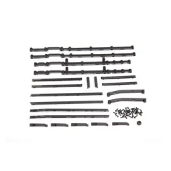 Side trim, left & right (black)/ side trim retainers (6)/ door handles, left, ri, TRX8815