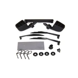 Mirrors, side, black (left & right)/ o-rings (4)/ windshield wipers, left, right, TRX8817
