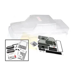 Body, Mercedes-Benz G 63 (clear, requires painting)/ decals/ window masks