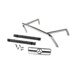 Grille, Mercedes-Benz G 63/ roll bar/ mounts, left & right/ 2.6x8 BCS (self-tapp