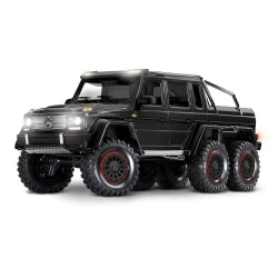 Traxxas TRX-6 Mercedes-Benz G 63 AMG 6X6 elektrische truck zonder clips, zwart