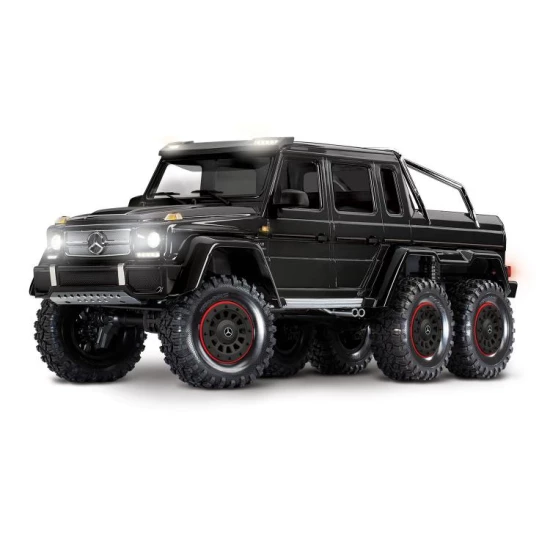 Traxxas TRX-6 Mercedes-Benz G 63 AMG 6X6 elektrische truck zonder clips, zwart