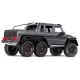 Traxxas TRX-6 Mercedes-Benz G 63 AMG 6X6 elektrische truck zonder clips, zilver