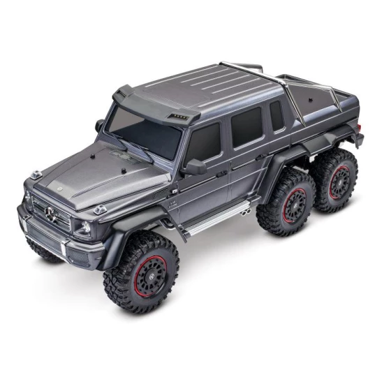 Traxxas TRX-6 Mercedes-Benz G 63 AMG 6X6 elektrische truck zonder clips, wit