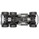 Traxxas TRX-6 Mercedes-Benz G 63 AMG 6X6 elektrische truck zonder clips, wit