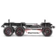 Traxxas TRX-6 Mercedes-Benz G 63 AMG 6X6 elektrische truck zonder clips, wit