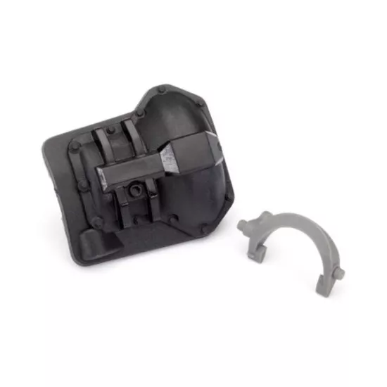 Differential cover, rear (black)