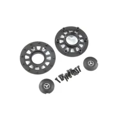 Center caps (2)/ beadlock rings (2) (requires #8255A extended stub axle)