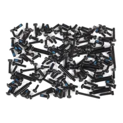 Hardware kit, black stainless steel, TRX-4 Traxx (contains all stainless steel hardware used on 8880 TRX-4 Traxx)