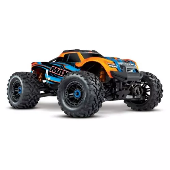Traxxas Maxx 4S brushless monster truck Orange