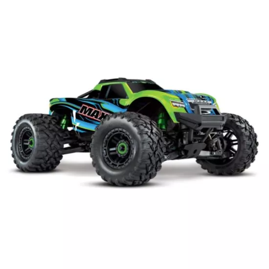 Traxxas Maxx 4S brushless monster truck groen zonder accu en lader