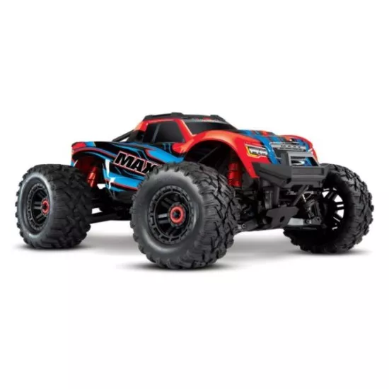 Traxxas Maxx 4S brushless monster truck roodX zonder accu en lader